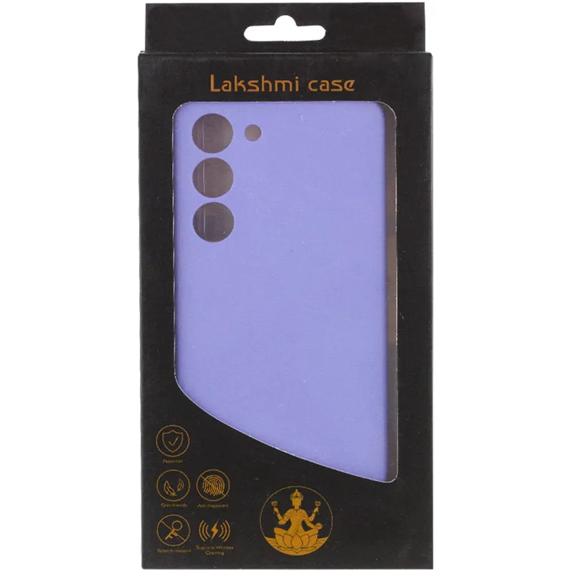 Чохол Silicone Case Lakshmi Premium із закритою камерою для Samsung Galaxy S23 – Бузковий / Dasheen. Фото 16 з 26