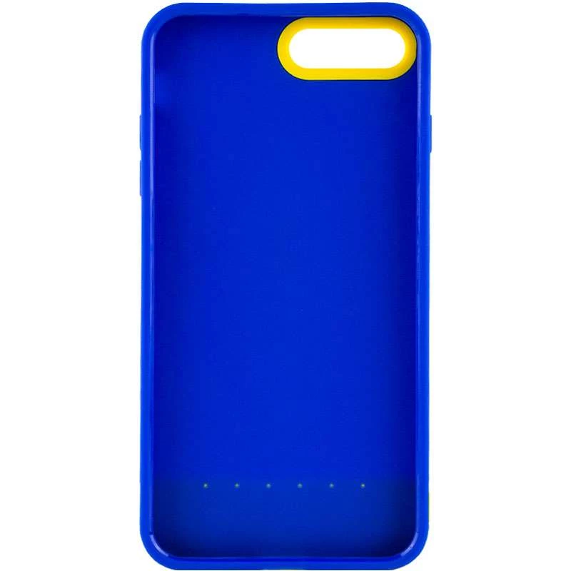 Двухцветный чехол Bichromatic для Apple iPhone 7 plus / 8 plus – Navy Blue / Yellow. Фото 2 из 5
