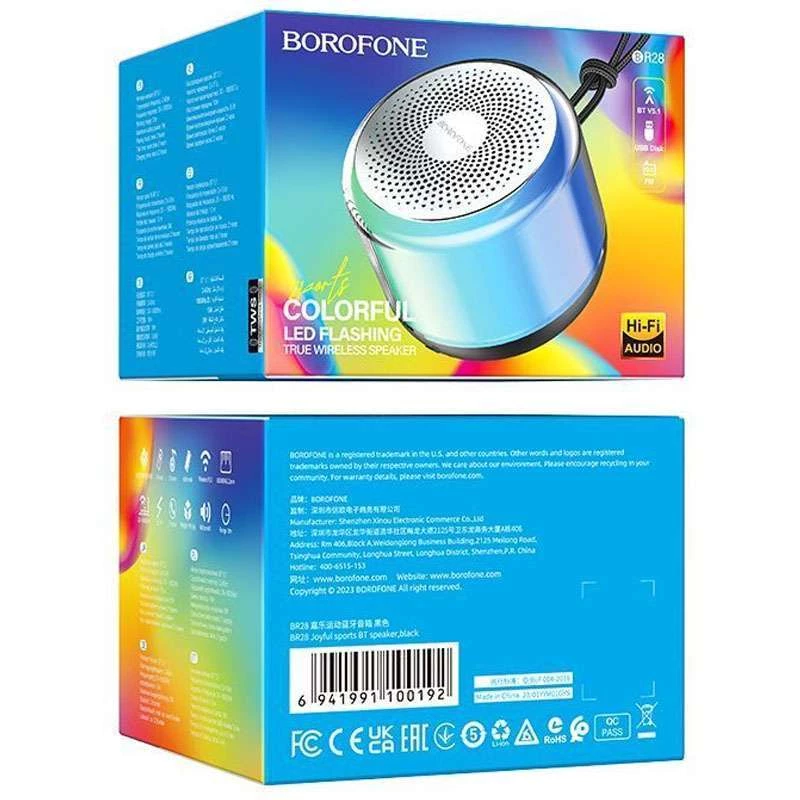 Bluetooth Колонка Borofone BR28 – Black. Фото 2 з 2
