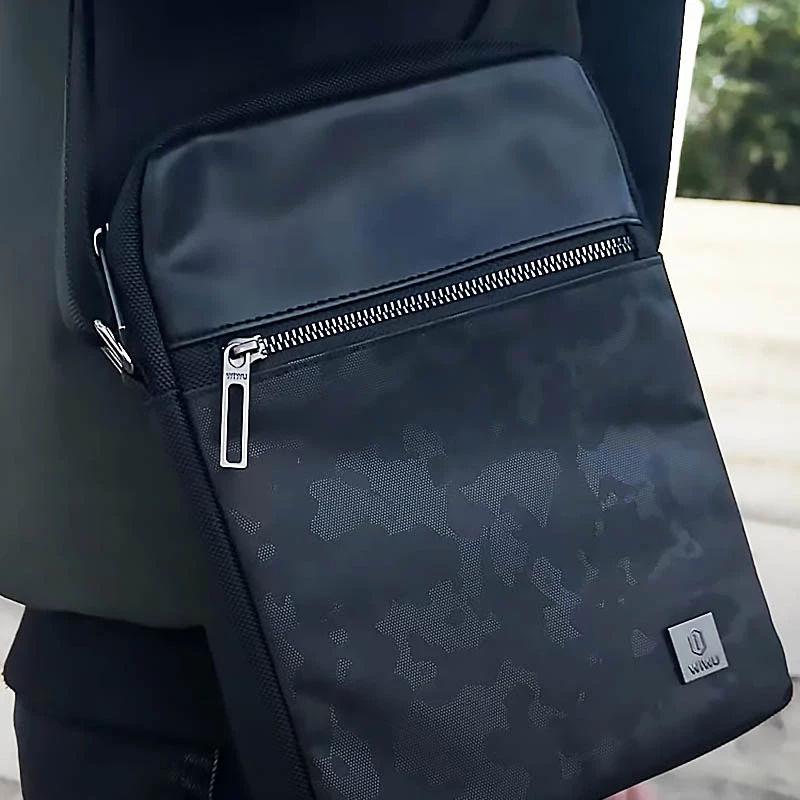 Сумка WIWU Salem Crossbody – Black. Фото 12 з 12