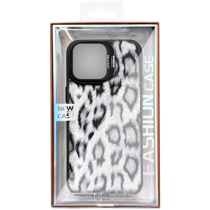 Чохол TPU+PC Wild Leopard with MagSafe для Apple iPhone 14 – Black. Фото 2 з 2