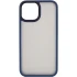 TPU+PC с металлическими кнопками для Apple iPhone 13 (6.1") – Синий / Navy Blue. Фото 1 из 5