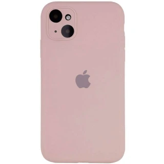 Чохол Silicone Case з захистом камери на Apple iPhone 13 (6.1") — Рожевий / Pink Sand