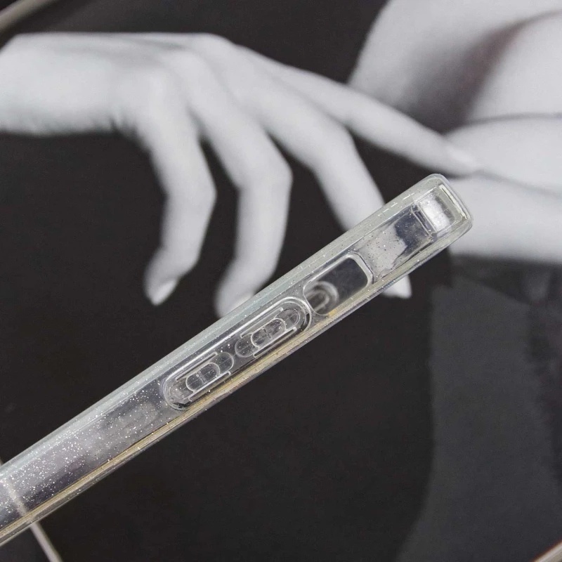 Прозорий чохол з блискітками Apple iPhone XS (5.8") – Clear. Фото 12 з 12