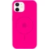 Чохол Silicone Armor Max with MagSafe для Apple iPhone 11 (6.1") – Рожевий / Barbie pink. Фото 4 з 9