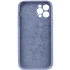 Чохол Silk Full Camera Protective (AA) NO LOGO для Apple iPhone 12 Pro (6.1") – Сірий / Lavender Gray. Фото 4 з 6