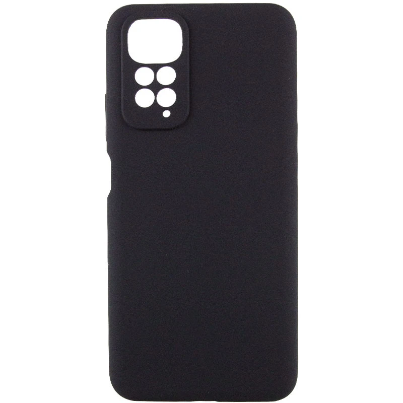 Чехол Silicone Cover Ummi Lakshmi Full Camera (AA) для Xiaomi Redmi Note 11 (Global) / Note 11S – Черный / Black. Фото 1 Чехол Silicone Cover Ummi Lakshmi Full Camera (AA) для Xiaomi Redmi Note 11 (Global) / Note 11S – Черный / Black. Фото 1 из 2