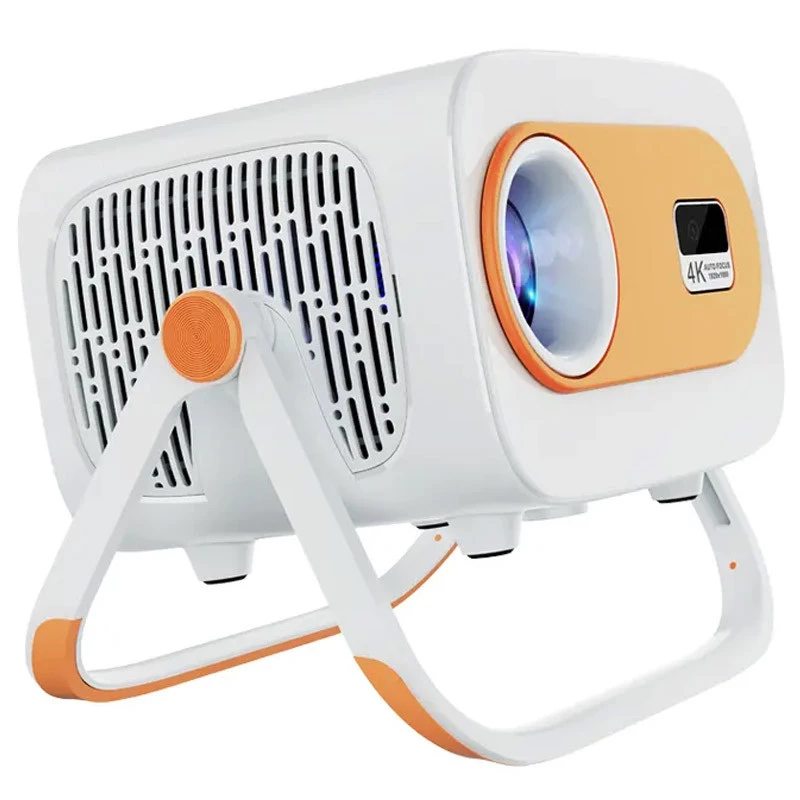 Проектор 4k Android JY325 – White / Orange. Фото 5 з 6