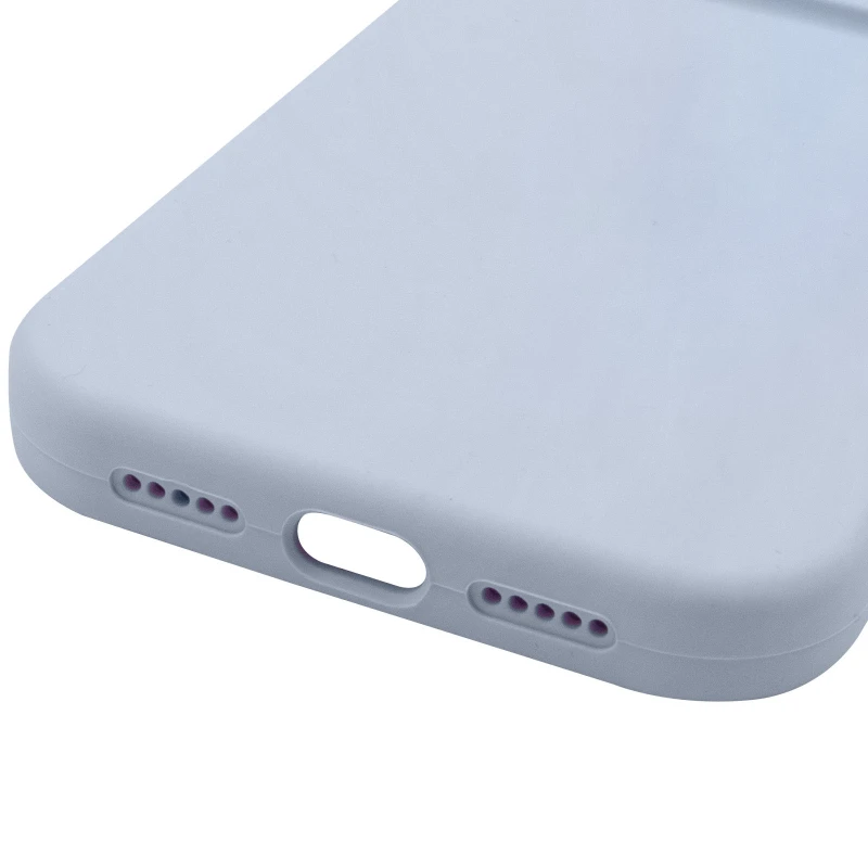Чехол Silk Full Camera Protective (AA) NO LOGO для Apple iPhone 17 Pro (6.3") – Голубой / Sweet Blue. Фото 9 из 9