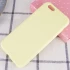 Чехол с закрытым низом Silicone Case для Apple iPhone SE (2020) – Желтый / Mellow Yellow. Фото 2 из 3