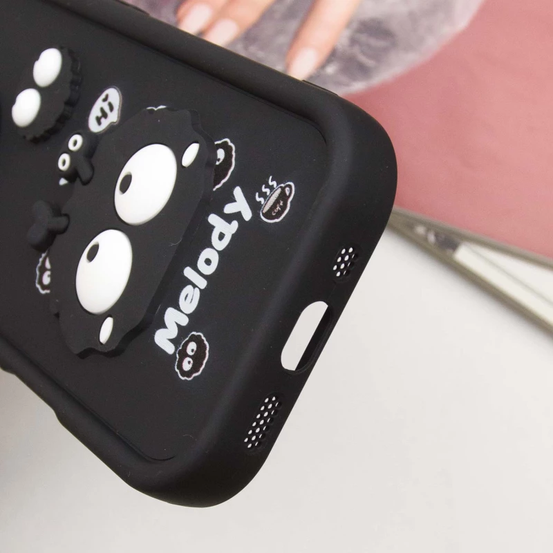 Чехол TPU Toys Case для Apple iPhone 16 Pro Max – Black / Melody. Фото 8 из 8