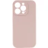 Чехол с защитой камеры Silicone Case для Apple iPhone 18 – Розовый / Pink Sand. Фото 1 из 4