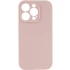 Чехол с закрытым низом Silicone Case для Apple iPhone 16 Pro – Розовый / Pink Sand. Фото 3 из 15