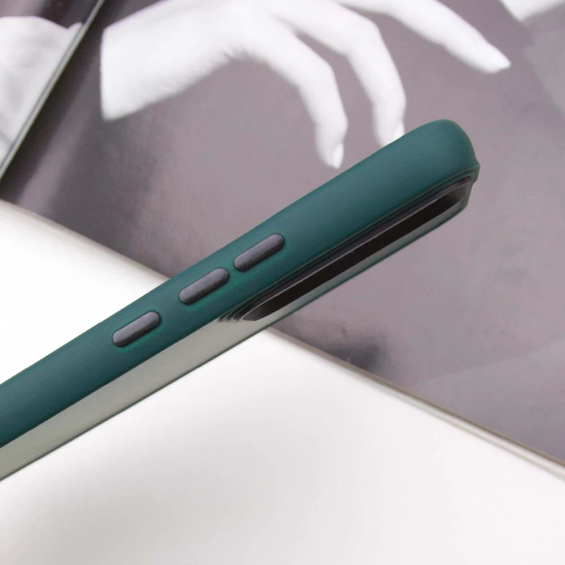 Чохол TPU+PC Lyon Frosted на Samsung Galaxy S25 FE – Green. Фото 5 з 6