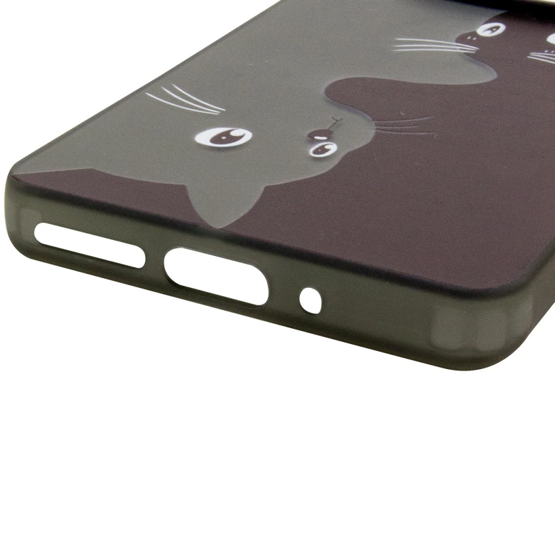 Чехол TPU+PC Street Art для Xiaomi Redmi A3 – Cats. Фото 6 из 6