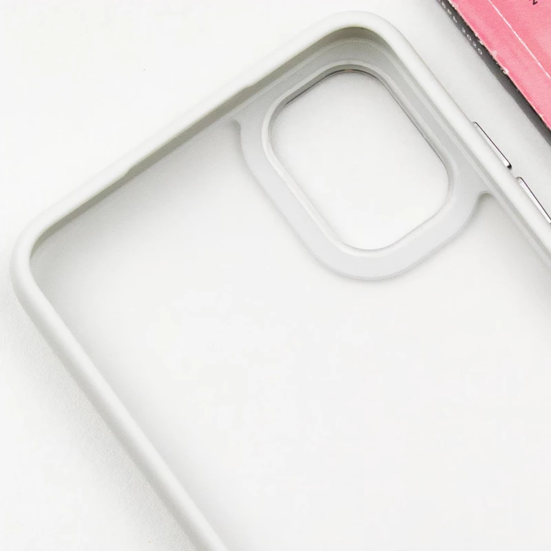 Захистний чохол TPU+PC матовий на Samsung Galaxy A05 – White. Фото 5 з 11