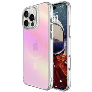 TPU+PC чехол Space Pure Rainbow Magsafe для Apple iPhone 16 Pro Max фото 1 из 3