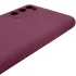 Чохол Silicone Case Lakshmi Premium із закритою камерою для Samsung Galaxy S20 FE – Бордовий / Plum. Фото 5 з 6