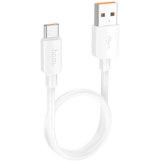 Дата кабель Hoco X96 Hyper USB to Type-C 100W (0.25m) — White