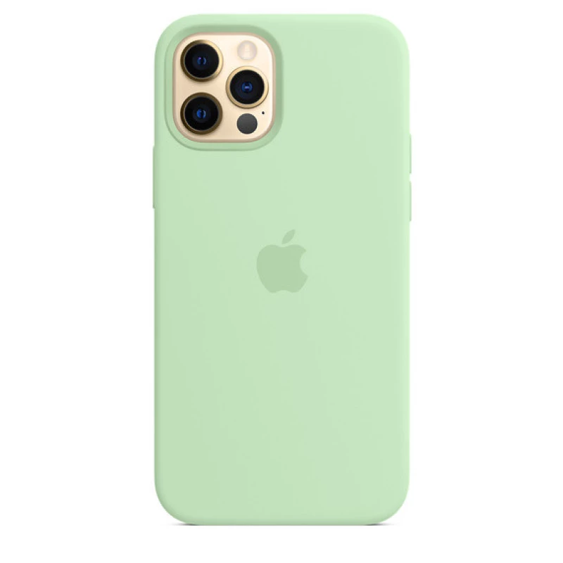Чехол Silicone Case с закрытым низом для Apple iPhone 13 (6.1") – Зеленый / Pistachio. Фото 2 из 9