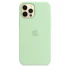 Чехол Silicone Case с закрытым низом для Apple iPhone 13 (6.1") – Зеленый / Pistachio. Фото 2 из 9