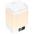 Нічник Hoco HX15 Smart + годинник – White. Фото 4 з 6