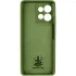 Чохол Silicone Cover Ummi Lakshmi Full Camera (AA) для Motorola Edge 50 – Зелений / Dark green. Фото 9 з 15