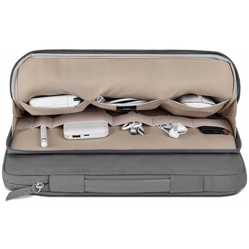 Сумка для ноутбука WIWU ORA Sleeve 14" – Серый. Фото 5 из 5