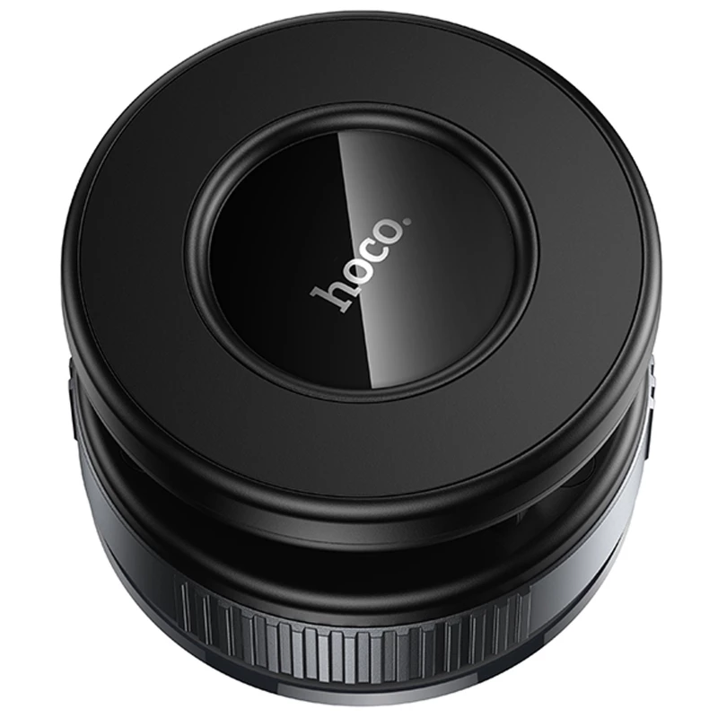 Автотримач Hoco H86 Dragon manual suction cup magnetic (universal) – Black / Metal gray. Фото 3 з 6