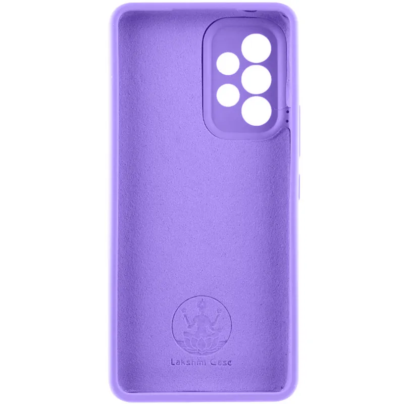 Чохол Silicone Case Lakshmi Premium із закритою камерою для Samsung Galaxy A32 (A326B) 5G – Бузковий / Dasheen. Фото 5 з 12
