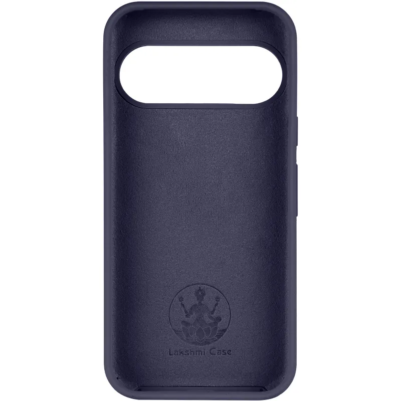 Чохол Silicone Case Lakshmi Premium на Google Pixel 10 – Темно-синій / Midnight blue. Фото 5 з 8