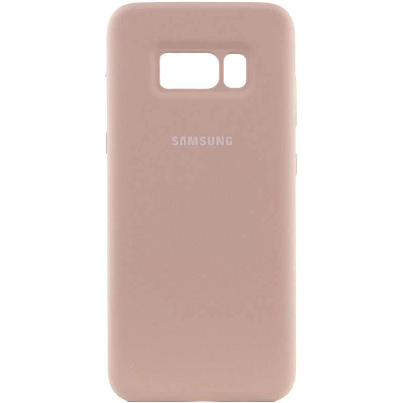 

Чохол Silicone Case з закритим низом на Samsung G950 Galaxy S8 (Рожевий / Pink Sand)