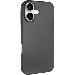 Чёрный силиконовый чехол Epik для Apple iPhone 17 (6.3") фото 1 из 2