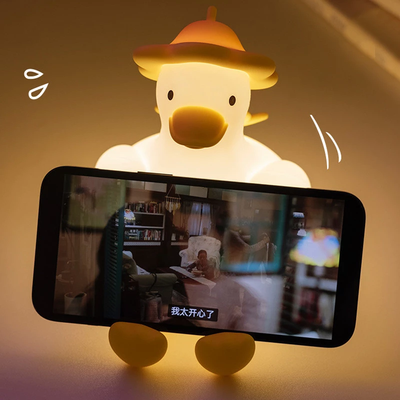 Нічник QW-D18 Duckling – White / Yellow. Фото 2 з 7