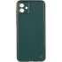 Шкіряний чохол Xshield на Samsung Galaxy A05 – Зелений / Army green. Фото 1 з 3