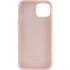 Чехол Silicone case (AAA) with Magsafe and Animation для Apple iPhone 13 (6.1") – Розовый / Chalk Pink. Фото 3 из 7