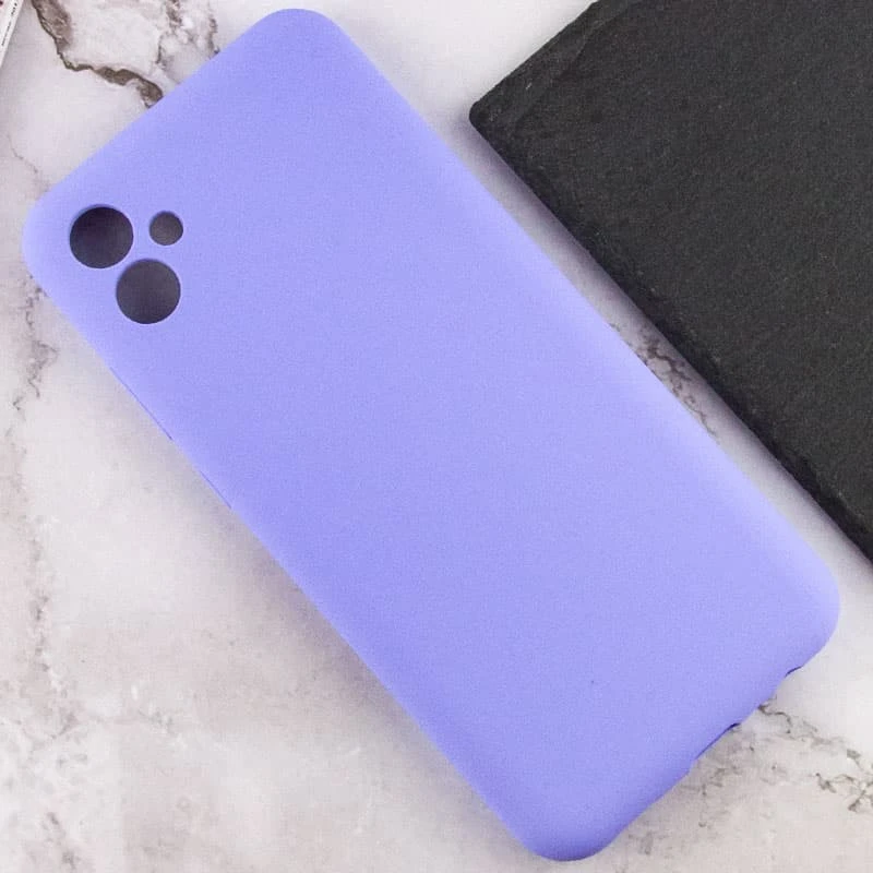 Чохол Silicone Case Lakshmi Premium із закритою камерою для Samsung Galaxy A05 – Бузковий / Dasheen. Фото 5 з 8