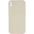Чехол Silicone Case Square L с защитой камеры для Apple iPhone XS Max (6.5") – Бежевый / Antigue White. Фото 1 из 1