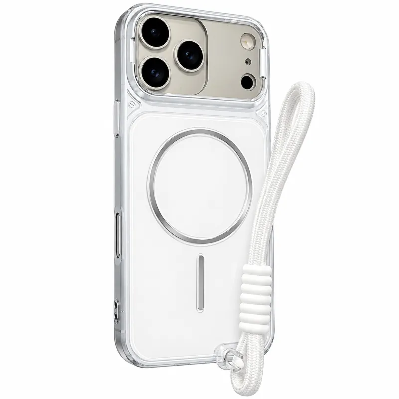Чохол TPU+PC Pacific with Magnetic Fit and straps для Apple iPhone 14 Pro Max (6.7") – White. Фото 2 з 3
