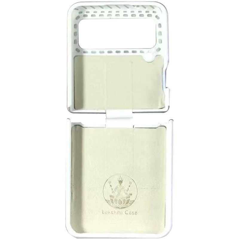 Чохол Foldables Silicone Cover Lakshmi (AAA) для Samsung Galaxy Z Flip4 – Білий / White. Фото 3 з 6