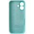 Чохол Silicone Case з захистом камери на Apple iPhone 16 Plus – Бірюзовий / Marine Green. Фото 7 з 8