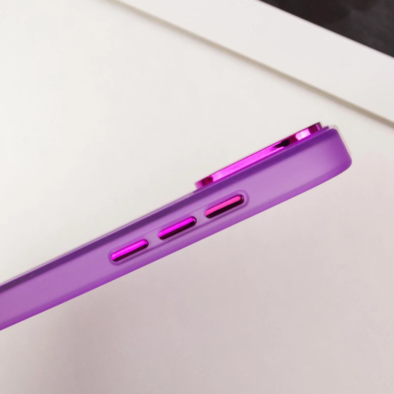 Кольоровий TPU+PC з MagSafe на Apple iPhone 13 Pro Max (6.7") – Purple. Фото 10 з 11