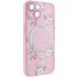 TPU+PC чехол Secret Garden с MagSafe для Apple iPhone 15 (6.1") – Pink. Фото 2 из 5