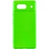 Чохол Silicone Case Lakshmi на Google Pixel 7a – Салатовий / Neon Green. Фото 2 з 4