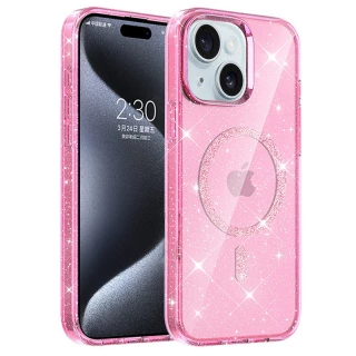 Чохол з блискітками та MagFit на Apple iPhone 15 (6.1") фото 1 з 3