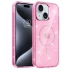 Чохол з блискітками та MagFit на Apple iPhone 15 (6.1") – Pink. Фото 1 з 3