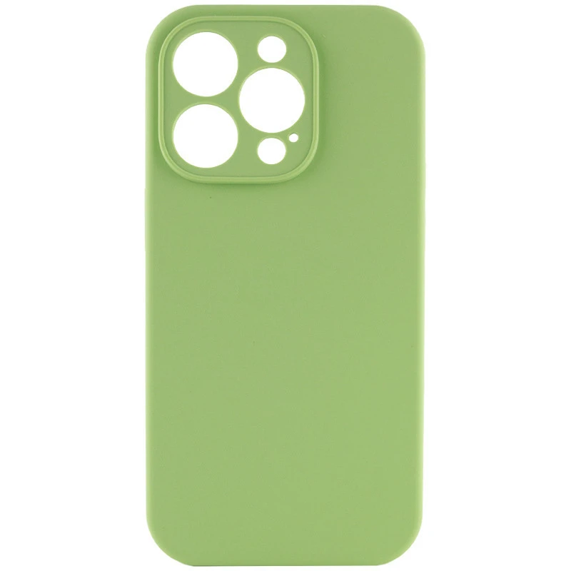 Чехол Silk Full Camera Protective (AA) NO LOGO для Apple iPhone 14 Pro Max (6.7") – Мятный / Mint. Фото 1 из 7