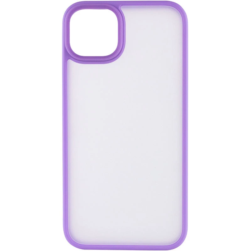 TPU+PC с металлическими кнопками для Apple iPhone 15 Plus (6.7") – Сиреневый. Фото 2 из 6