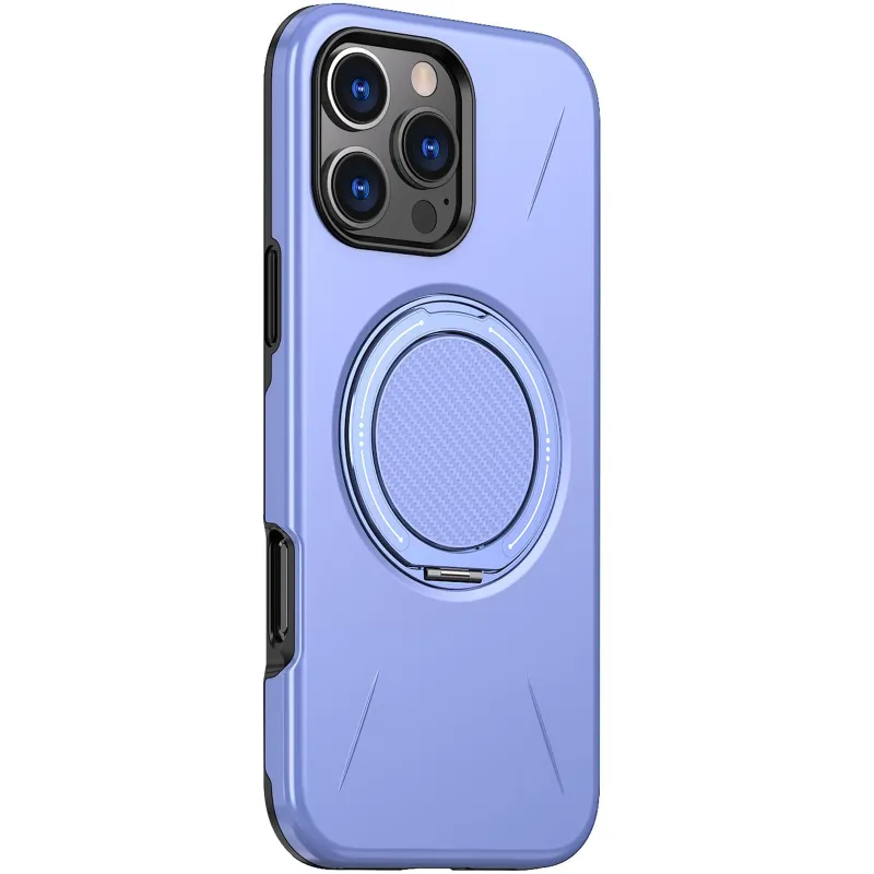 TPU+PC чохол Kalebol Magnetic Case для Apple iPhone 16 Pro Max – Lilac. Фото 1 з 3
