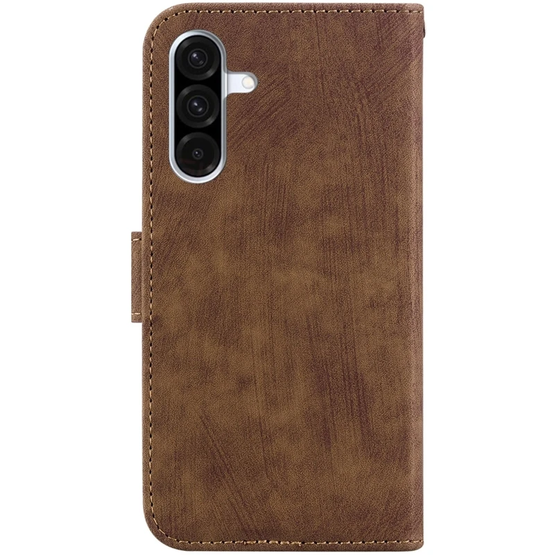 Шкіряний чохол-книжка Cute Tiger для Xiaomi Redmi Note 15 Pro 5G – Brown. Фото 2 з 4